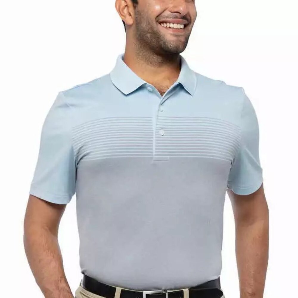 Kirkland Signature Men’s Moisture‎ Wicking Performance 3-Button Polo